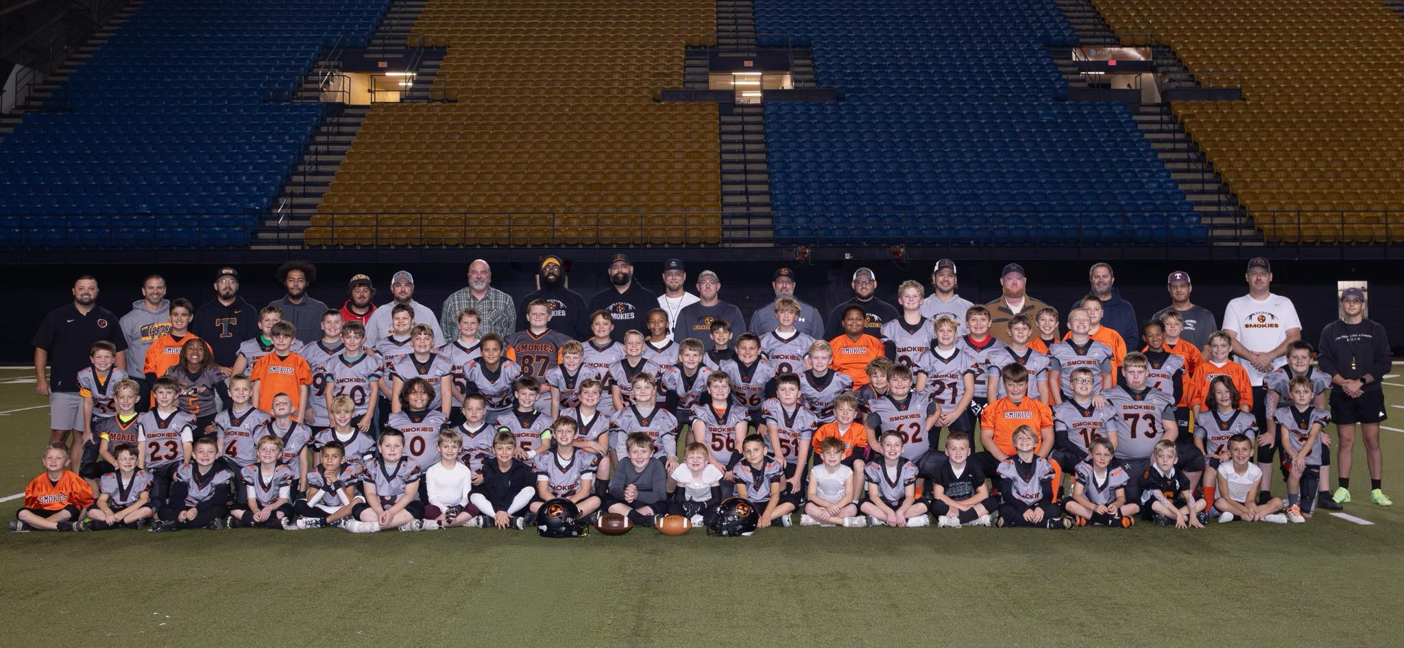 Practice at ETSU Domes